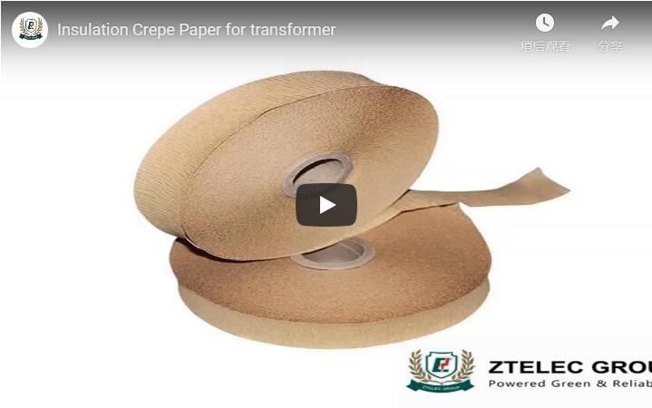 Insulation Crepe Paper for transformer